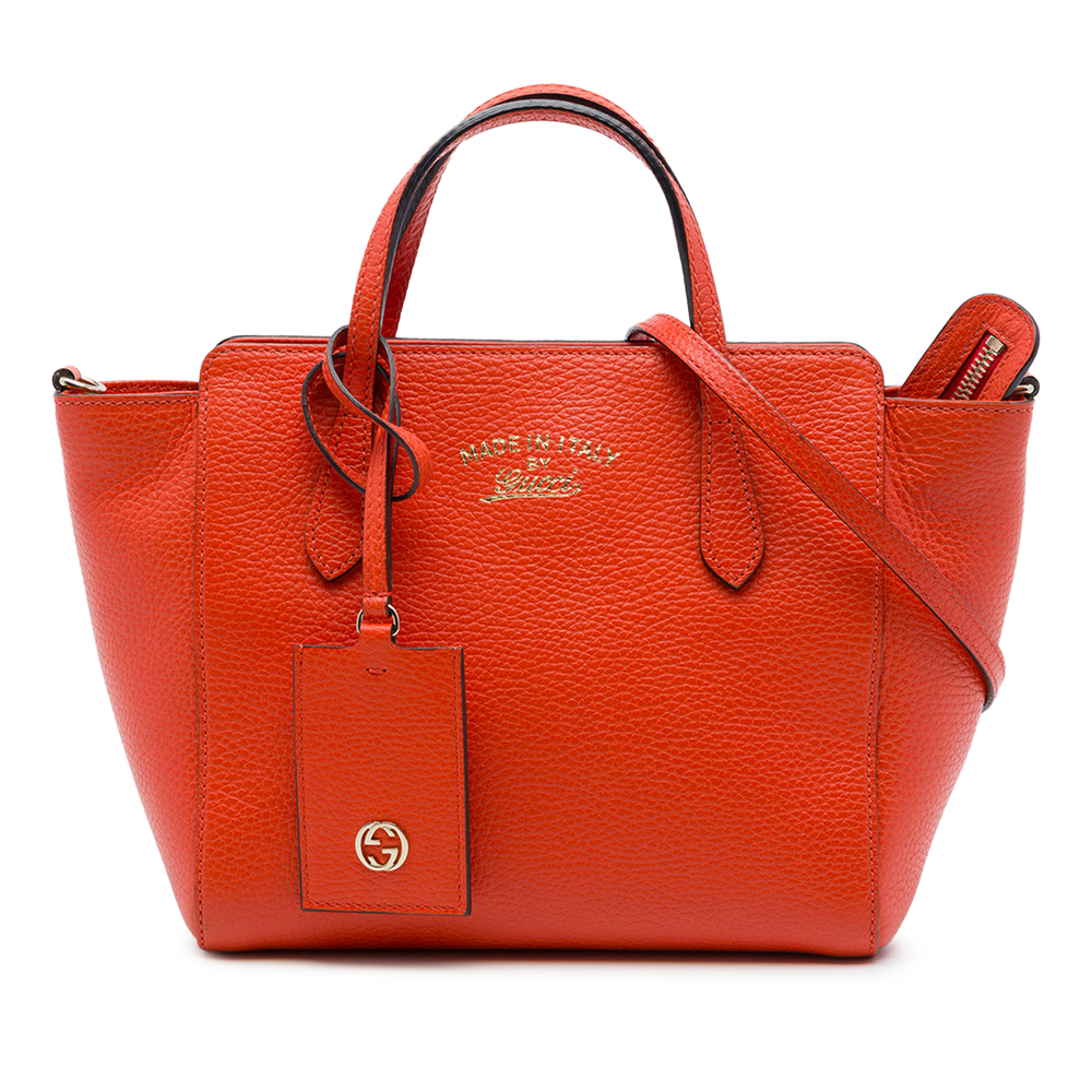 Pre-Loved Gucci Mini Calfskin Swing Satchel